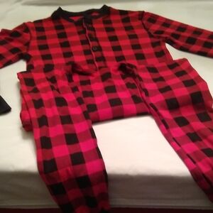 Buffalo Plaid Union Suit
